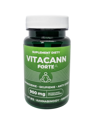 VitaCann Forte - 30 kapsułek, 900 mg...